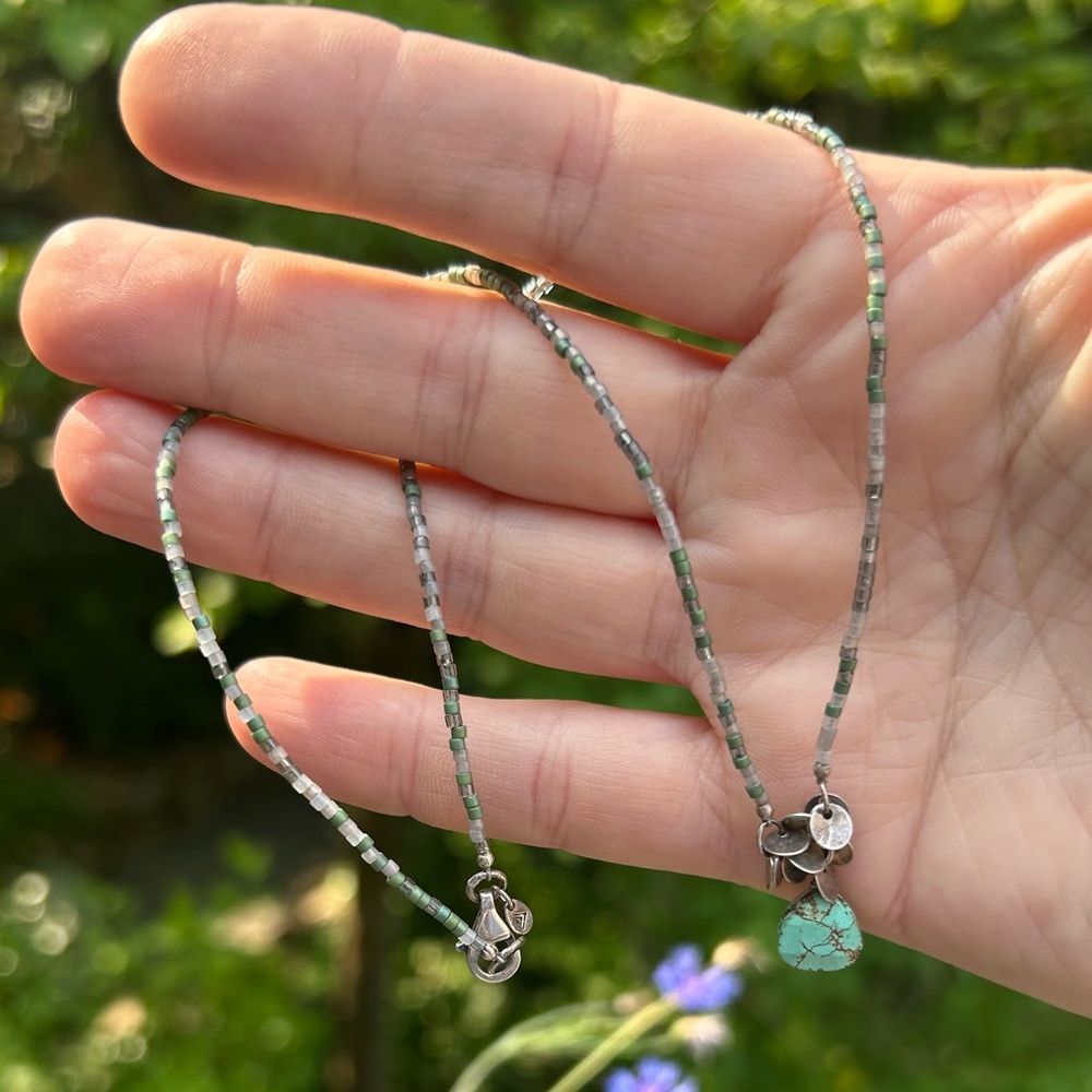 LASt CHANCE Silpada Sterling Silver 16 inch Howlite Necklace N2325